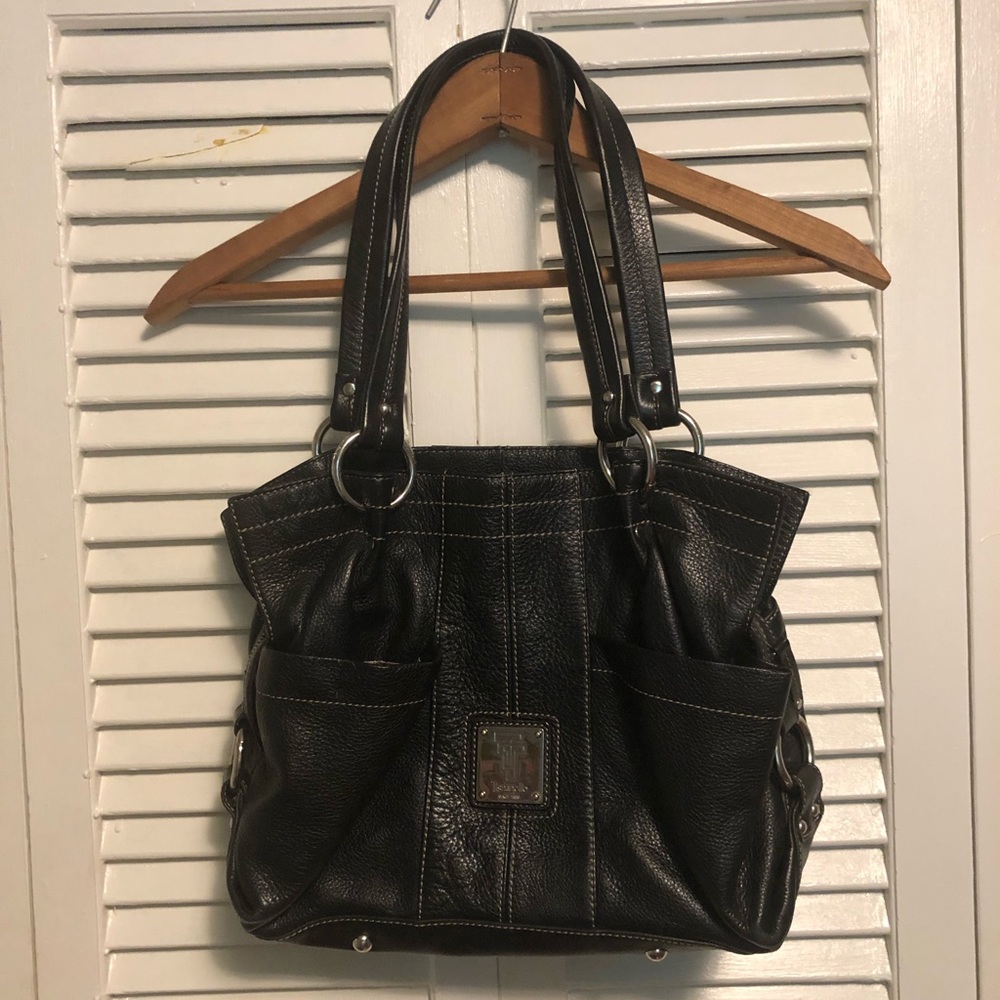 Tignanello Since 1989 Leather Shoulder Bag Vintage.